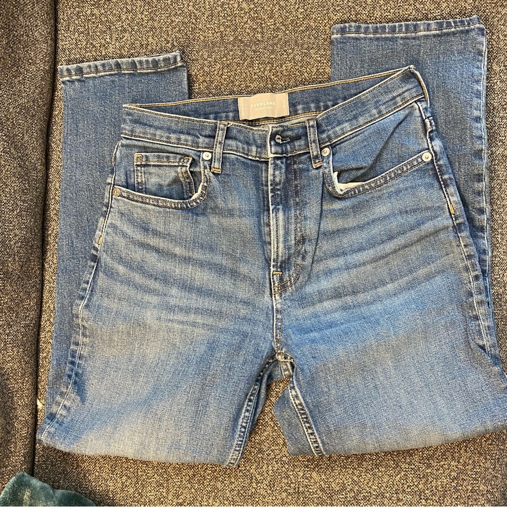 Everlane Blue The Cheeky Jeans
